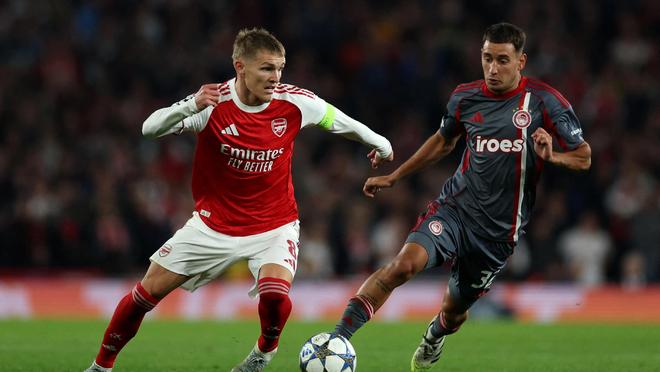 米兰真人-摩洛哥力克阿森纳，厄德高统治全场